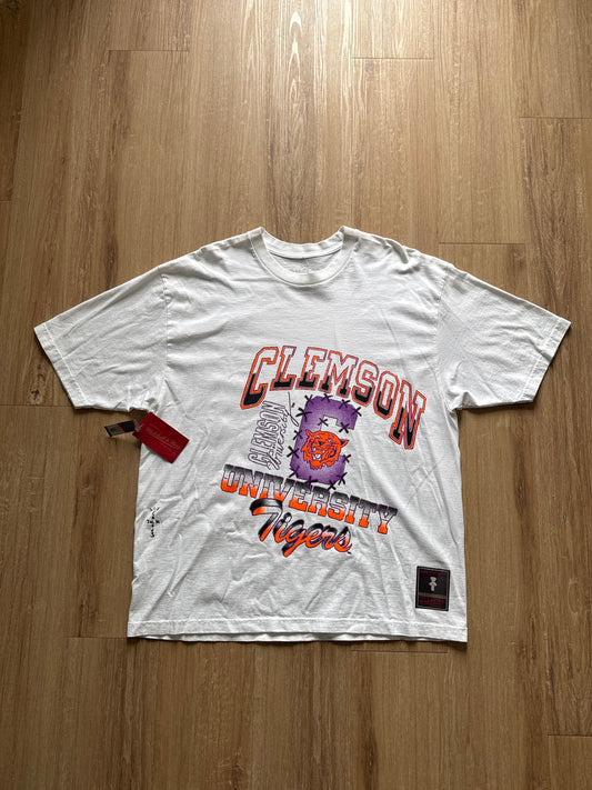 Travis Scott x Mitchell & Ness Clemson Tigers Hand Drawn Tee