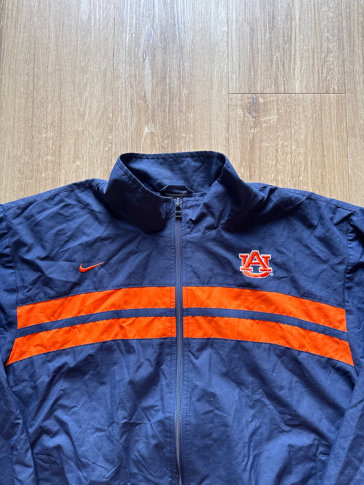 Vintage 90s Nike Auburn University Windbreaker Jacket