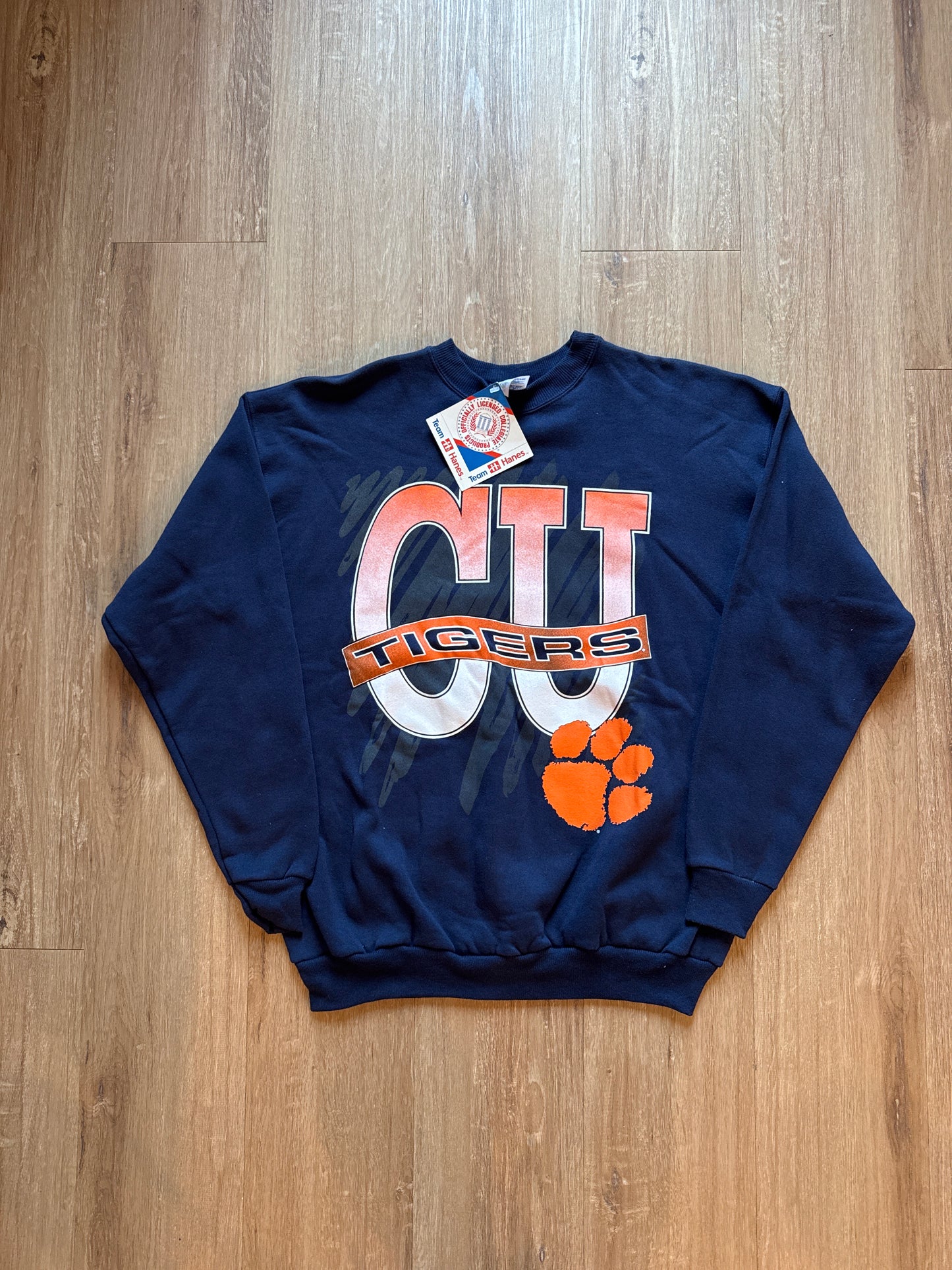 Vintage University Of Clemson Tigers Sweatshirt