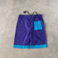 Vintage 90s Charlotte Hornets Hooded Tee Shorts Set