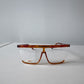 Vintage 90s Gozelle Hip Hip Style Cheetah Glasses