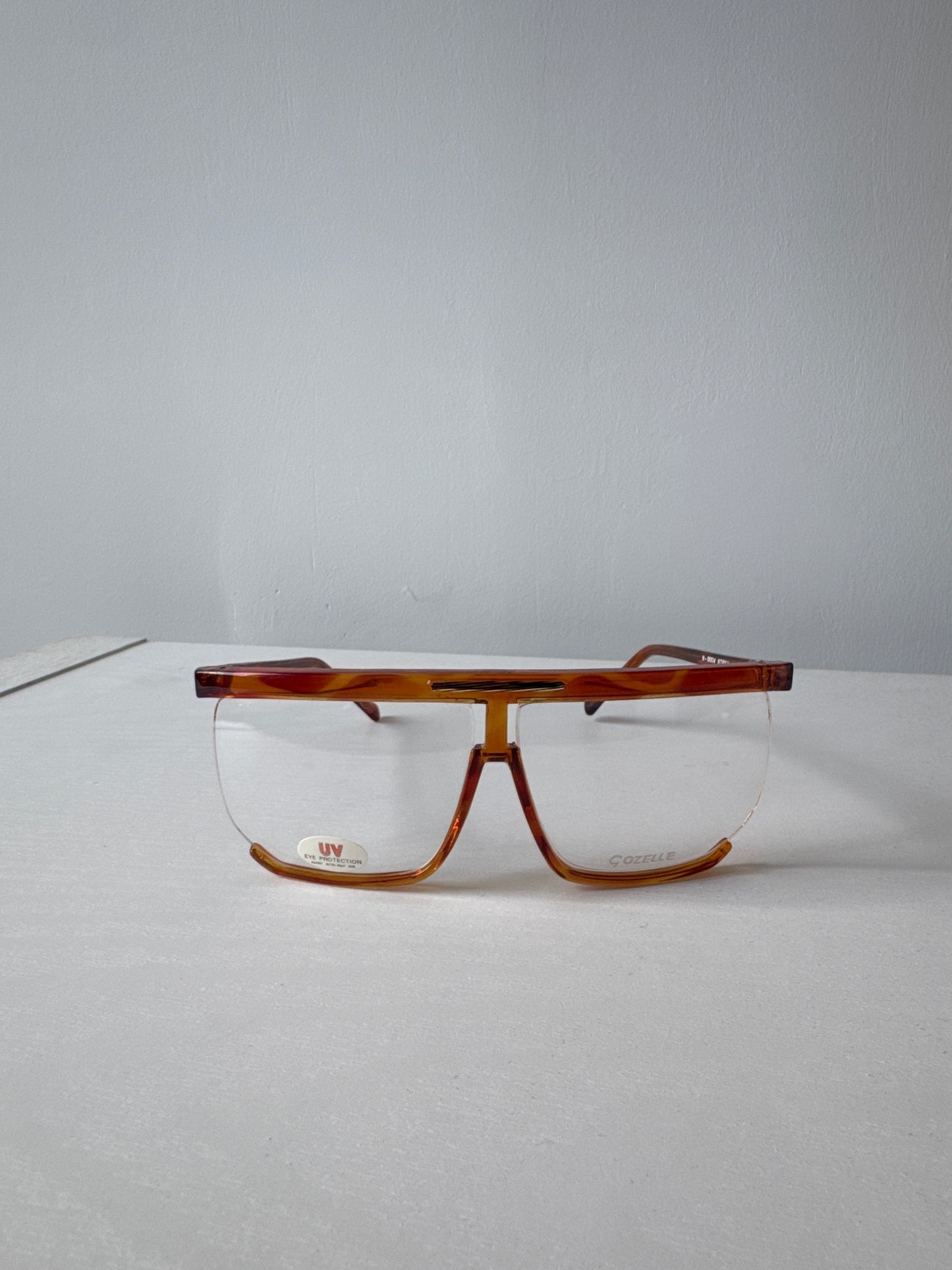 Vintage 90s Gozelle Hip Hip Style Cheetah Glasses