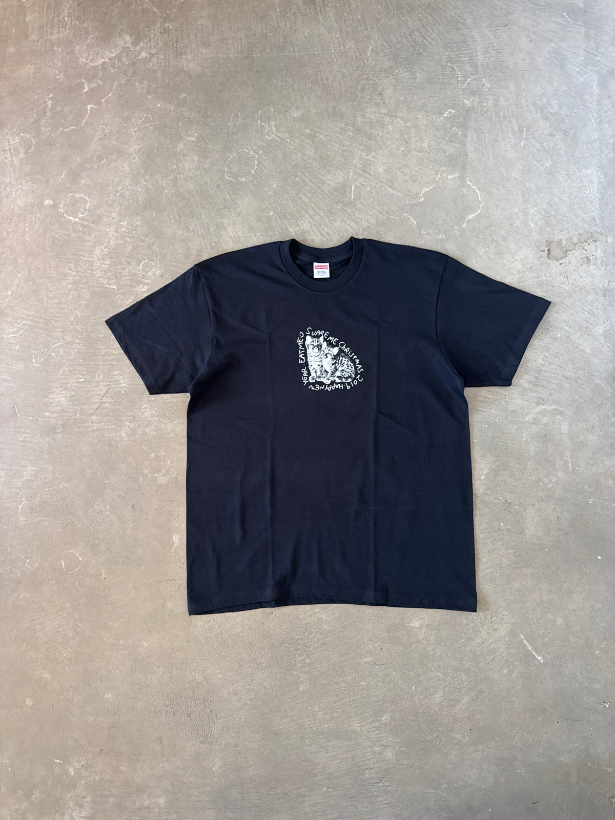 Supreme Eat Me Black Tee (FW19)