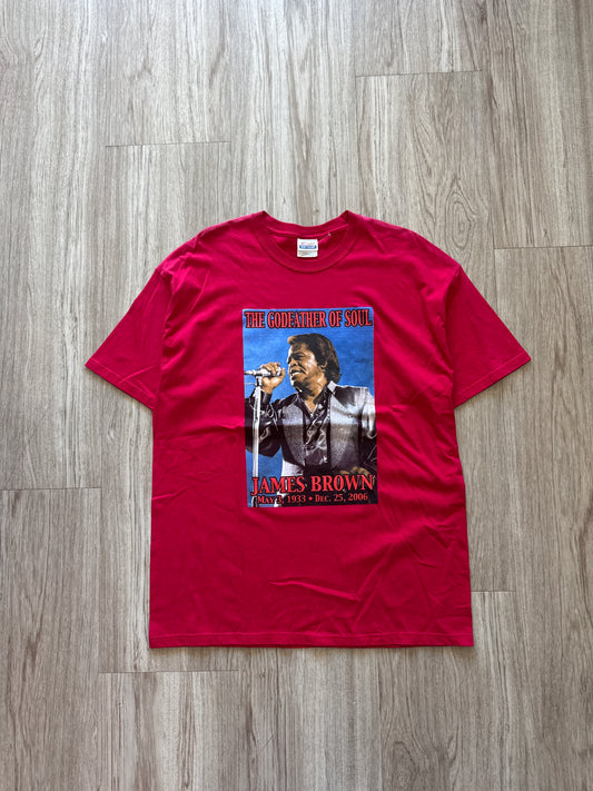 Y2K Rest In Peace RIP James Brown The God Father Of Soul Tee