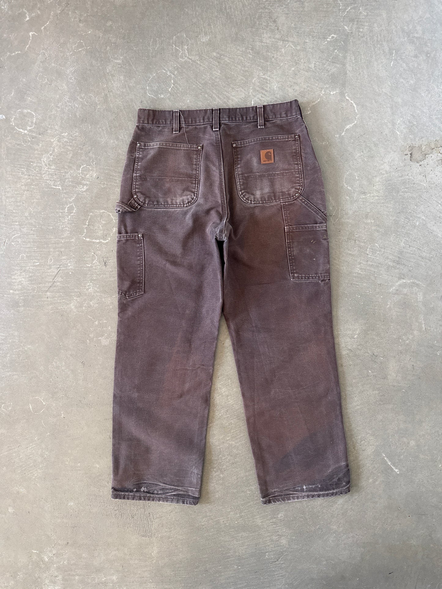 Vintage Carhartt Faded Brown Double Knee Carpenter Pants