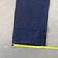 Evisu Embroidered Japanese Yellow Dog Art Salvage Denim Jeans