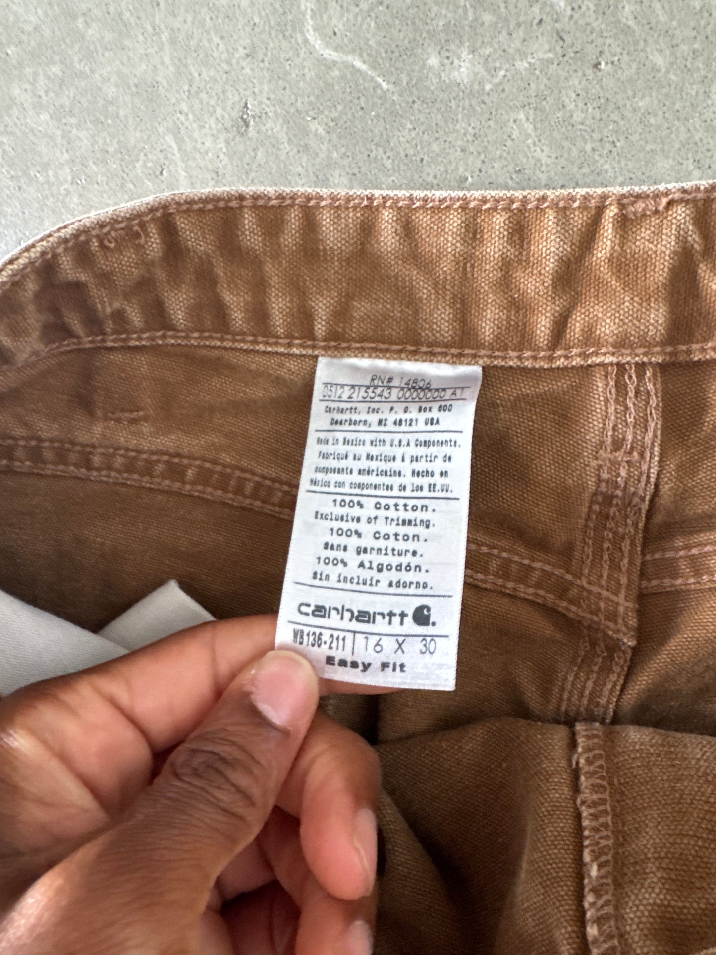 Vintage Carhartt Women’s Easy Fit Double Knee Carpenter Pants