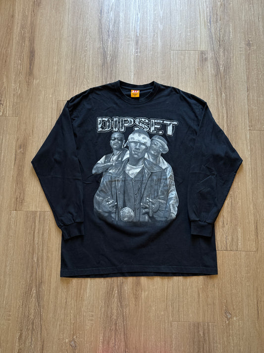 Vintage Dipset Jim Jones Camron Santana Rap Tee Long Sleeve