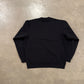 Supreme Cutout Logo Black Crewneck (SS20)
