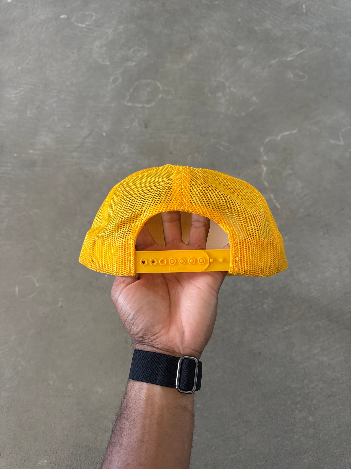 Vintage 90s Gucci Bootleg Snap Back Trucker Hat