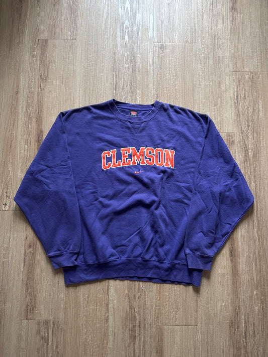 Vintage Nike University Of Clemson Tigers Sweatshirt