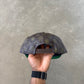 Vintage 90s Monogram Leather Designer Snap Back Hat