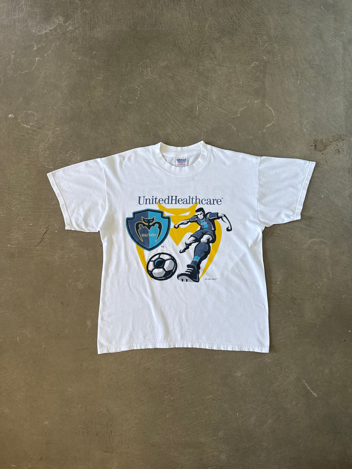 Vintage Tampa Bay Mutiny United Healthcare Soccer Tee