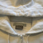 Vintage Nike White Embroidered Logo Quarter Zip Hoodie