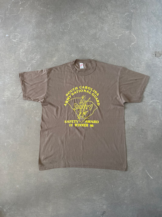 Vintage 1996 South Carolina Army Safety Award Tee