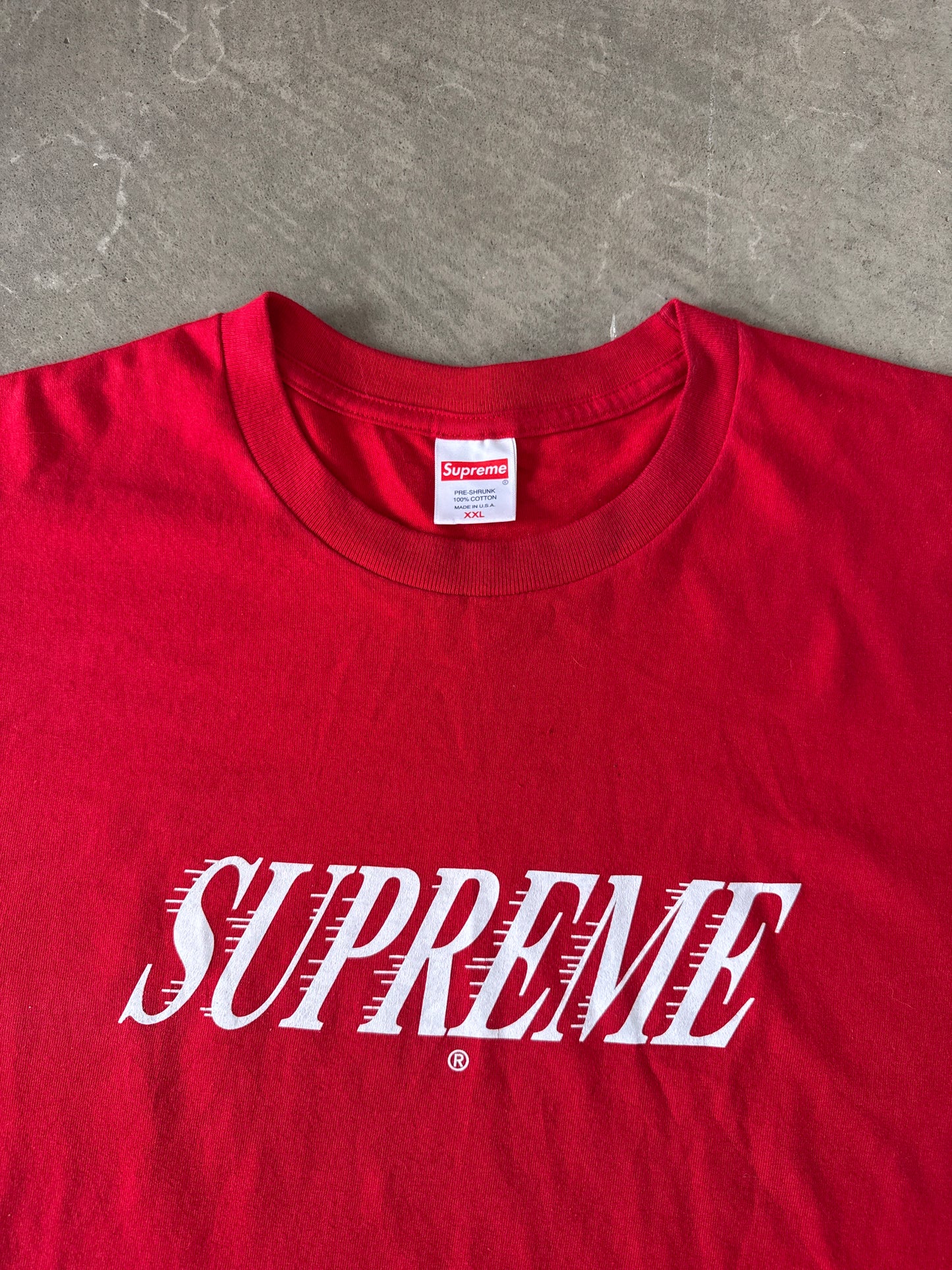 Supreme Slap Shot Red FW22 Tee