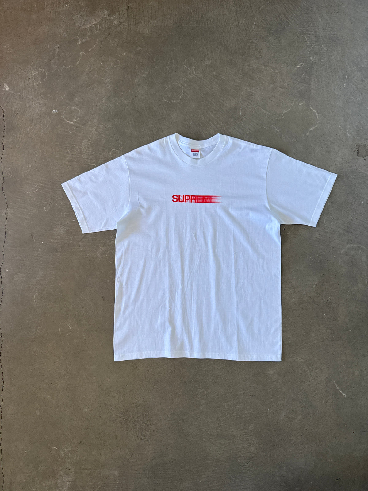 Supreme Motion Logo White Tee (SS20)