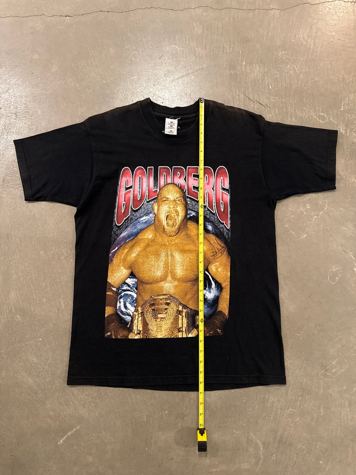 Vintage 90s Goldberg WCW Rap Tee