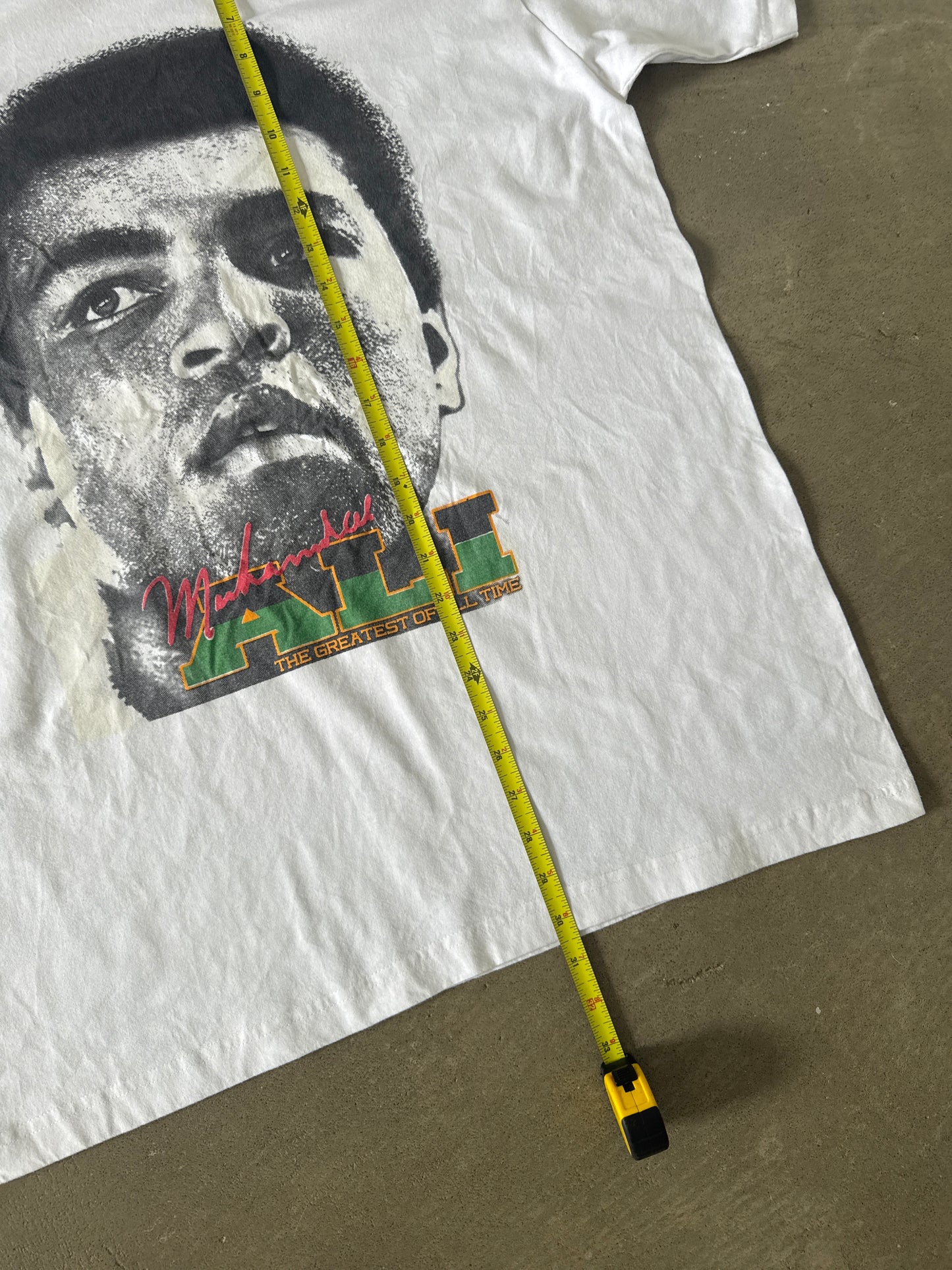 Vintage Muhammad Ali The Greatest Of All Time Big Head Tee