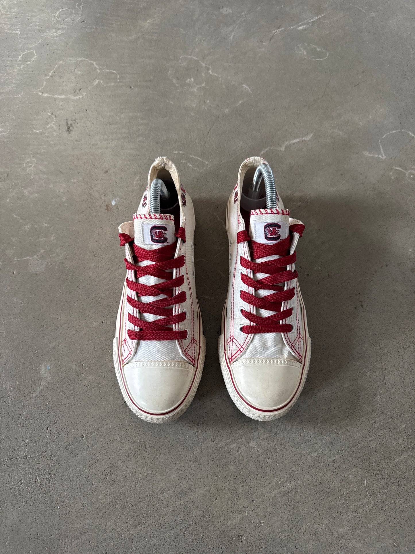 Vintage University Of South Carolina Gamecocks Canvas Converse Style Shoes