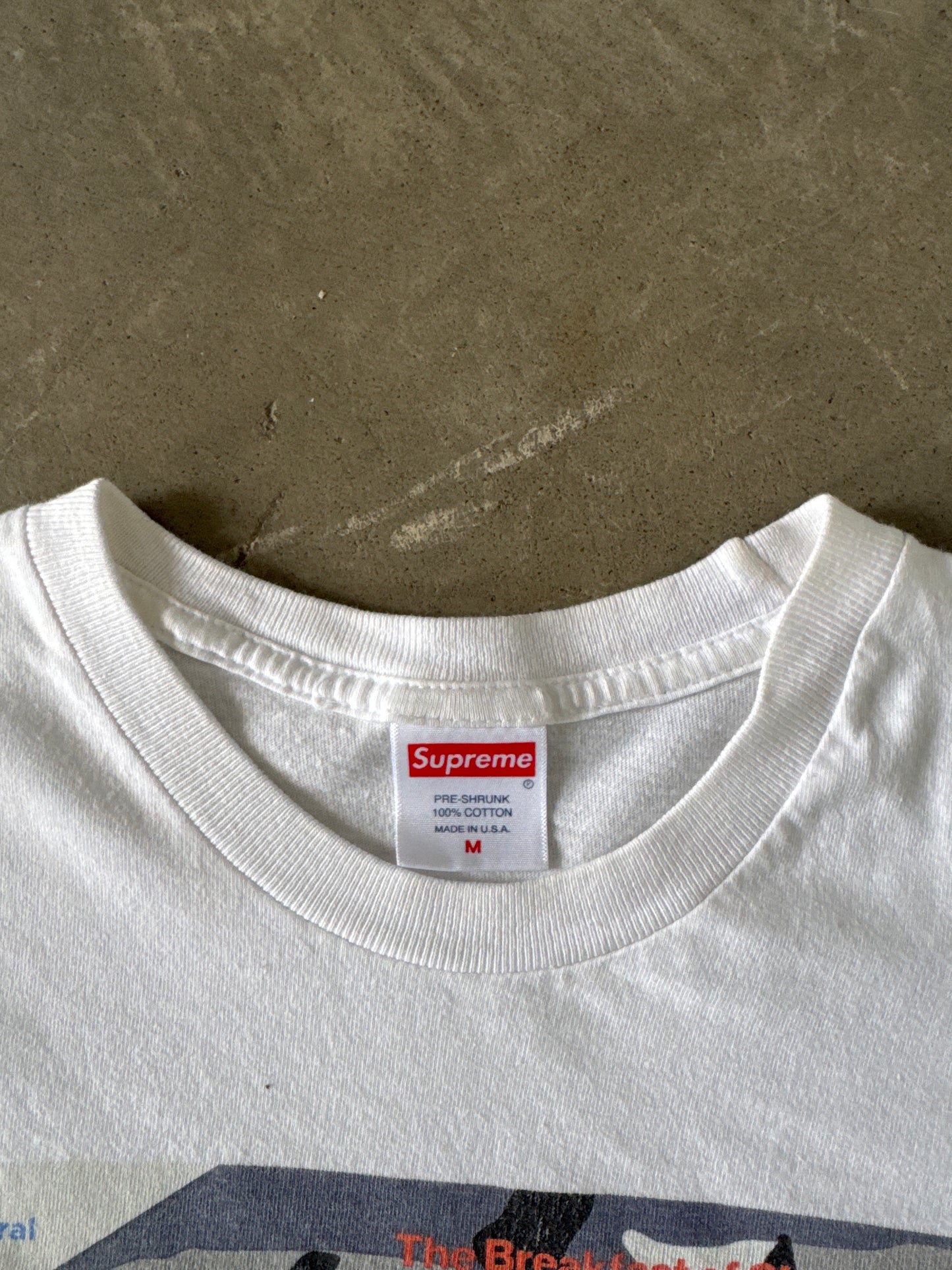 Supreme Wheaties White Tee
