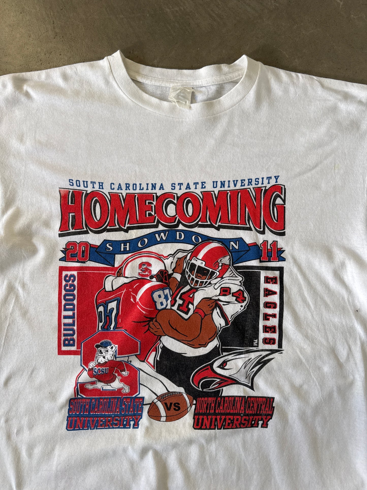 2011 South Carolina State University Bulldogs Homecoming Vs. North Carolina Central Tee