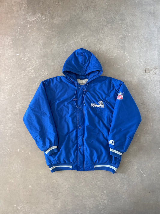 Vintage 90s Starter Dallas Cowboys Puffer Jacket