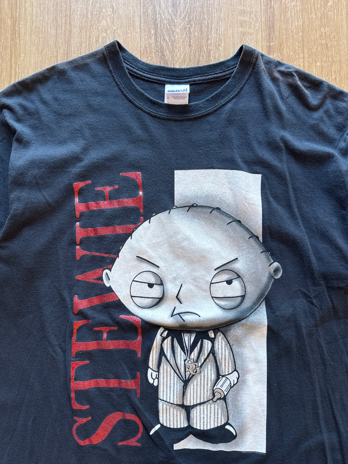 Vintage Stewie Scarface Parody Tee