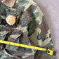 Vintage Game Winner Military Camo Cropped Multi Pocket Hunting Jacket