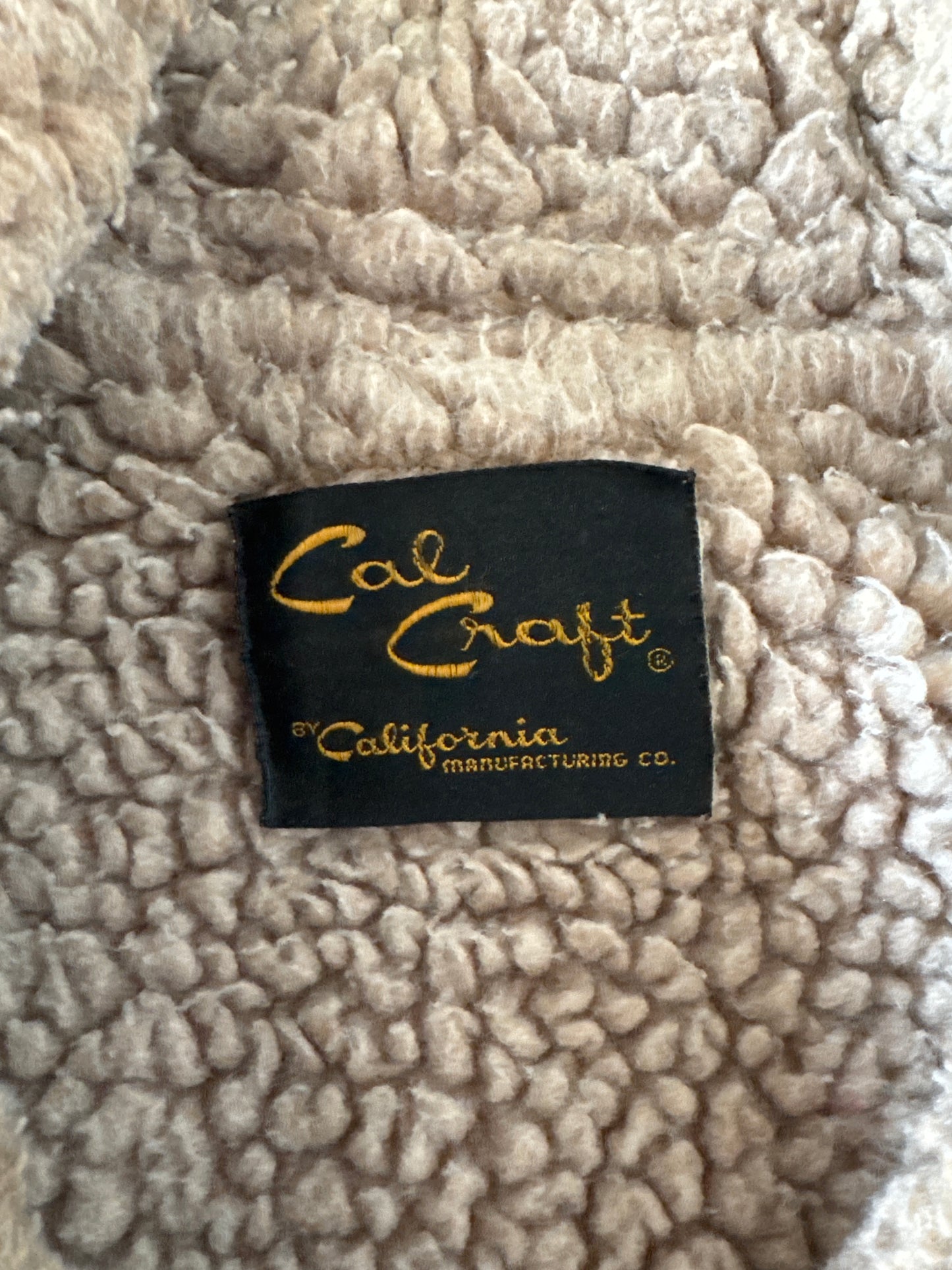 Vintage 1970s Cal Craft California Manufacturing Company Western Coat