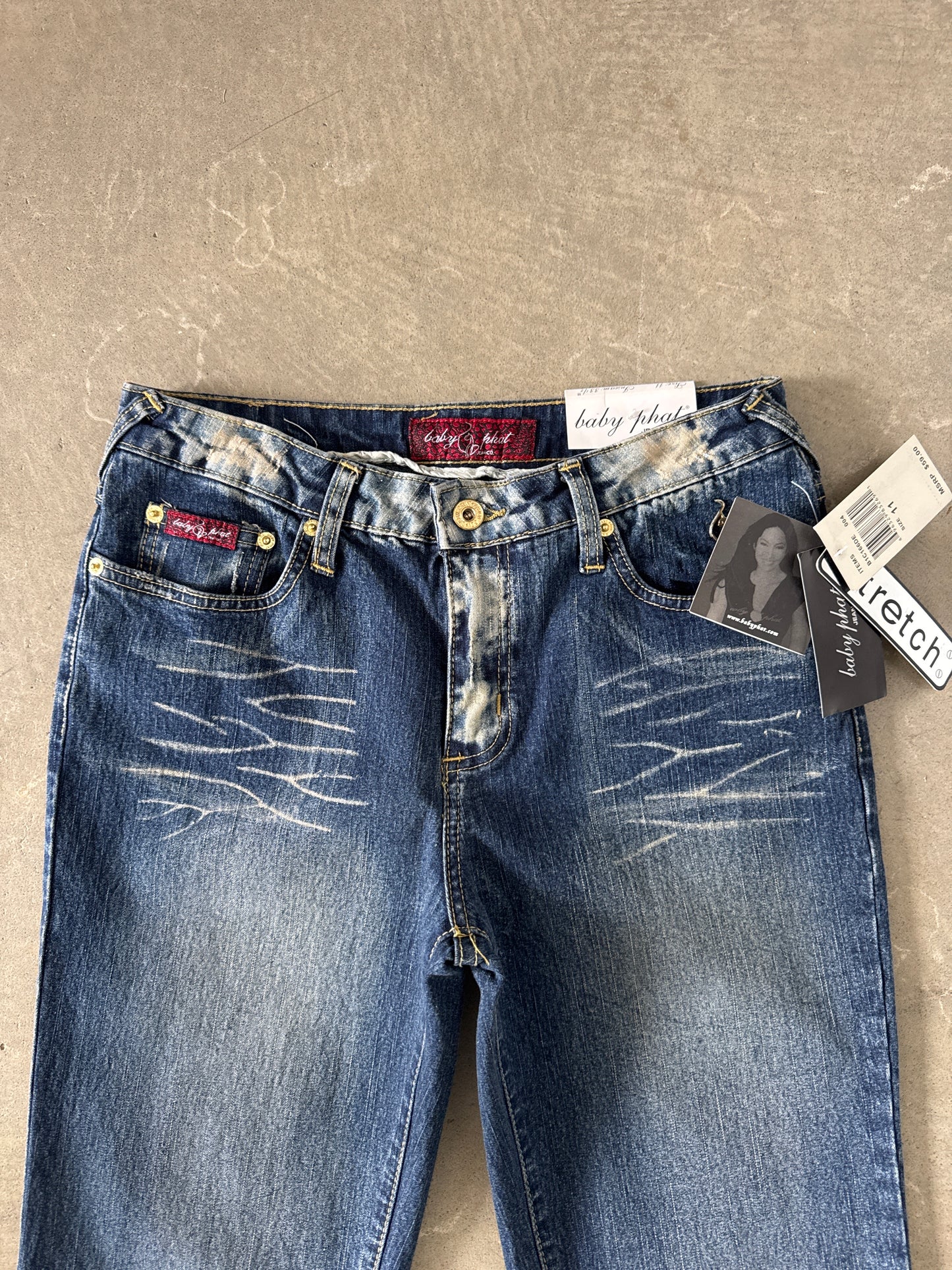 Vintage Y2K Women’s Baby Phat Bootcut Denim Jeans