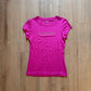 Y2K Women’s Bebe Bedazzled Logo Pink Tee