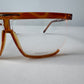 Vintage 90s Gozelle Hip Hip Style Cheetah Glasses