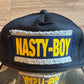 Vintage 90s Nasty Boy Metal Plate Snapback Hat