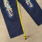 Evisu Embroidered Japanese Art Selvedge Denim Jeans