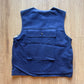 Vintage 90s Be-Bop Plaid Cargo Reversible Vest