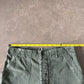 Vintage 70s Vietnam Era OG-107 Military Utility US Army Fatigue Olive Green Trousers