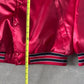 Vintage 90s University Of South Carolina Gamecocks Signed By Marcus Lattimore Satin Bomber Jacket