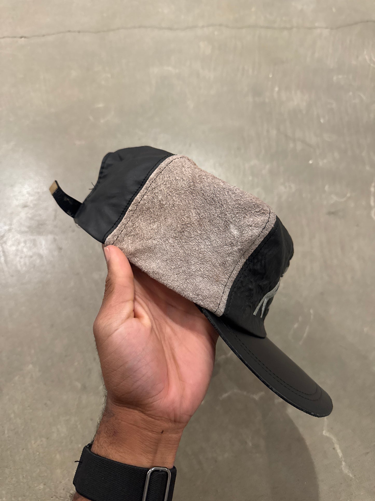 Vintage Los Angeles Kings Genuine Leather Snapback Hat
