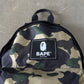 A Bathing Ape Bape 2021 Summer Collection Yellow Camo Magazine Backpack
