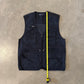 Vintage H2H Black Utility Vest