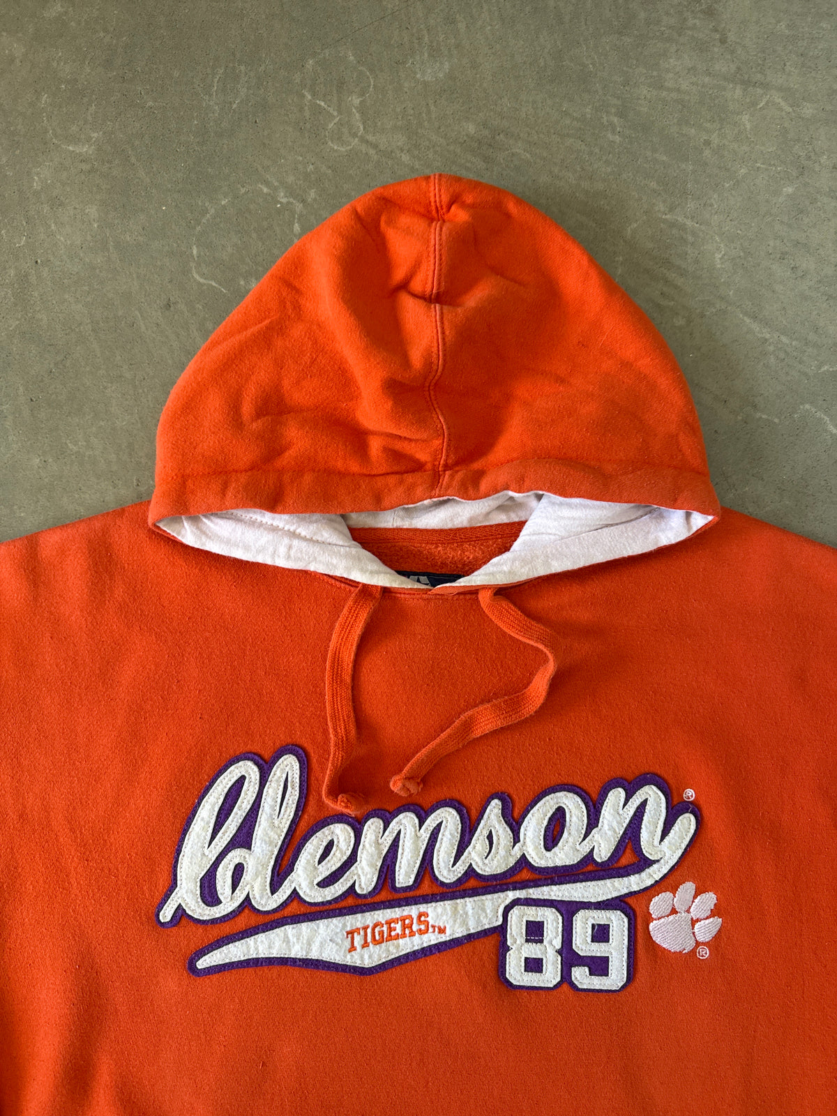 Vintage Clemson University Tigers Hoodie