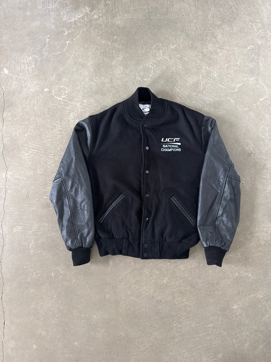 Vintage UCF National Champions EmbroideredVaristy Leather Jacket