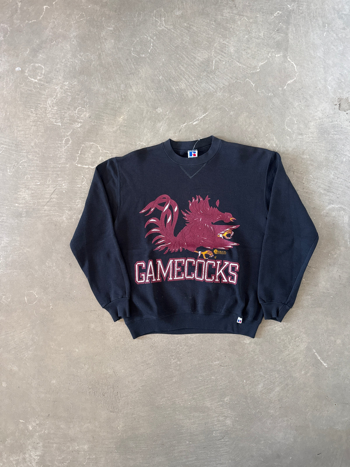 Vintage 1987 Russell Athletic University Of South Carolina Gamecocks Sweatshirt