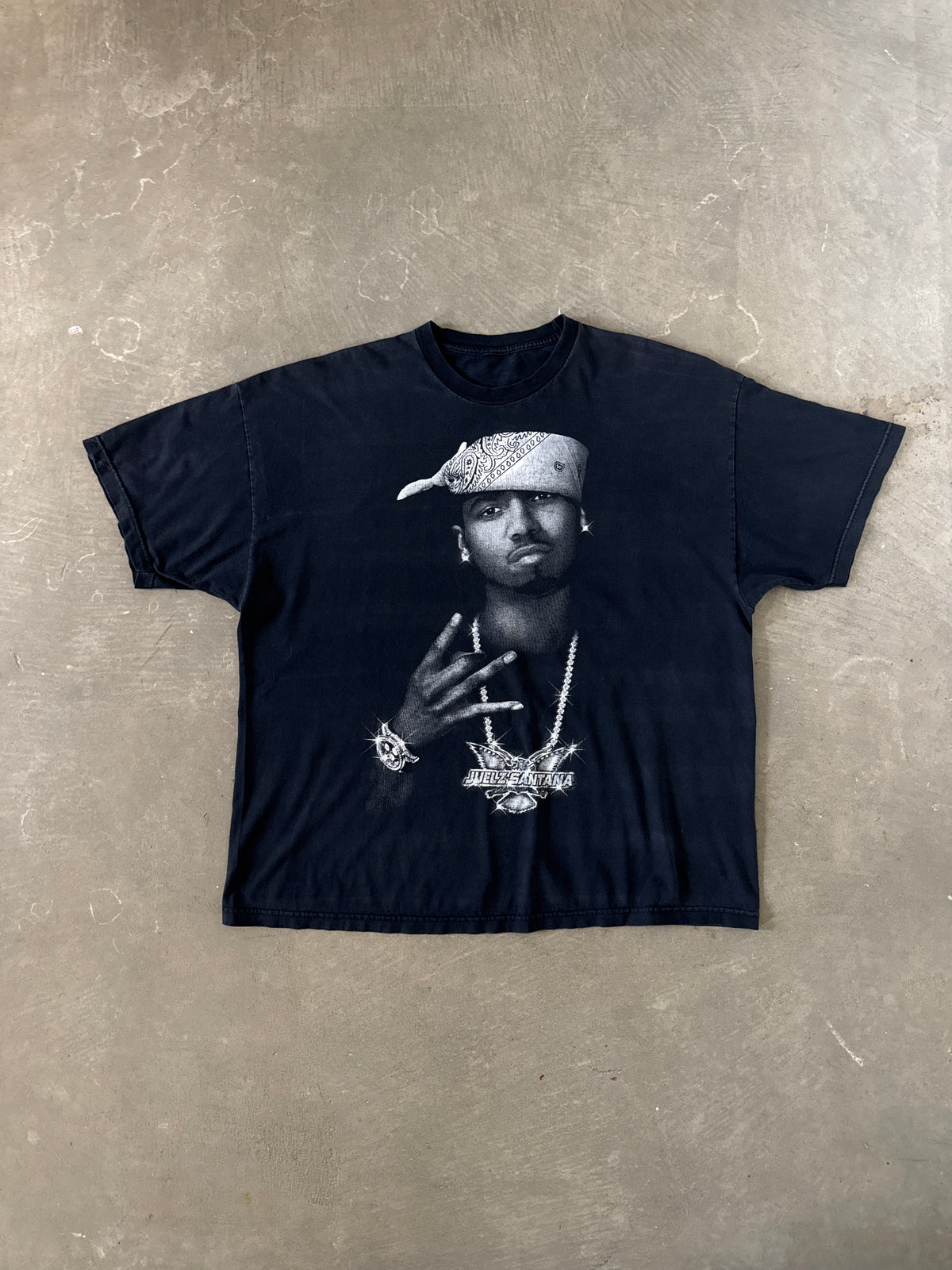 Vintage 90s Juelz Santana Hip Hop Rap Tee