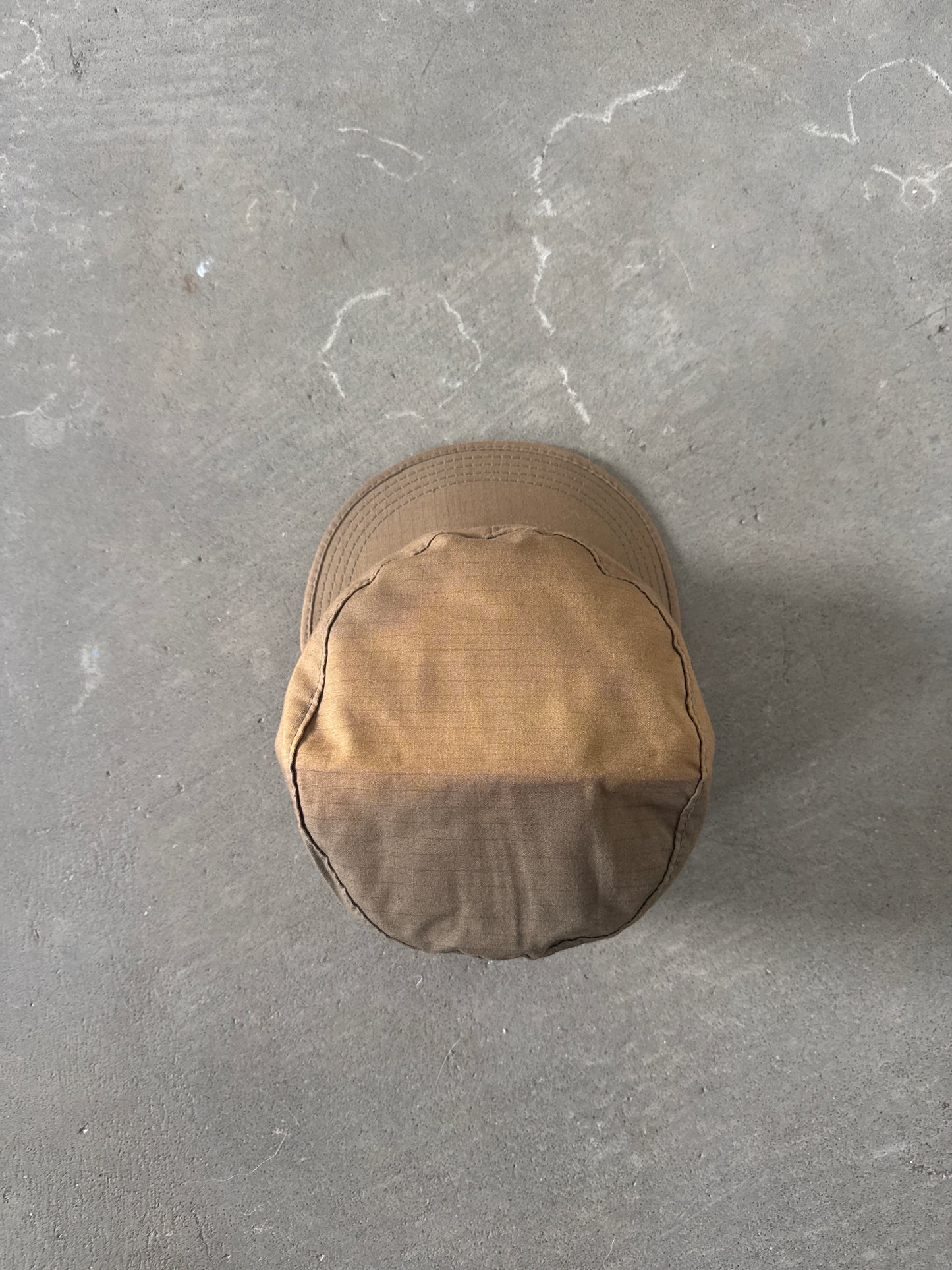 Vintage 1991 US Military BDU Combat Patrol Sunfaded Cadet Cap Hat
