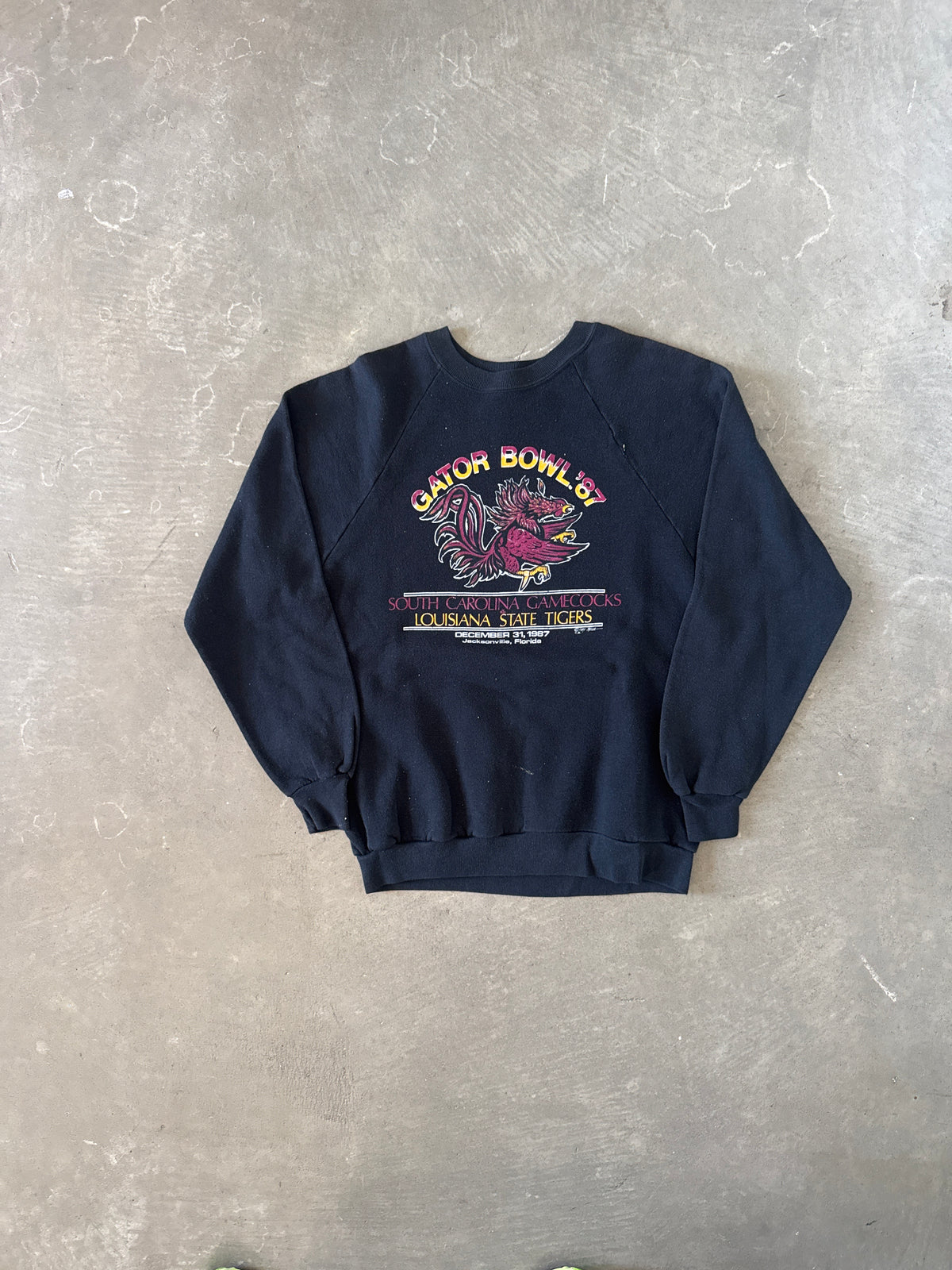 Vintage 1987 University Of South Carolina Gamecocks Sweatshirt