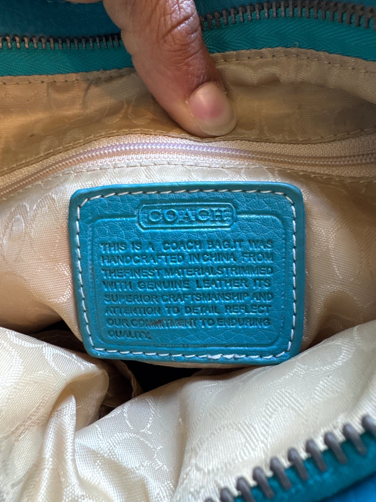 Coach Patchwork Crossbody Bag