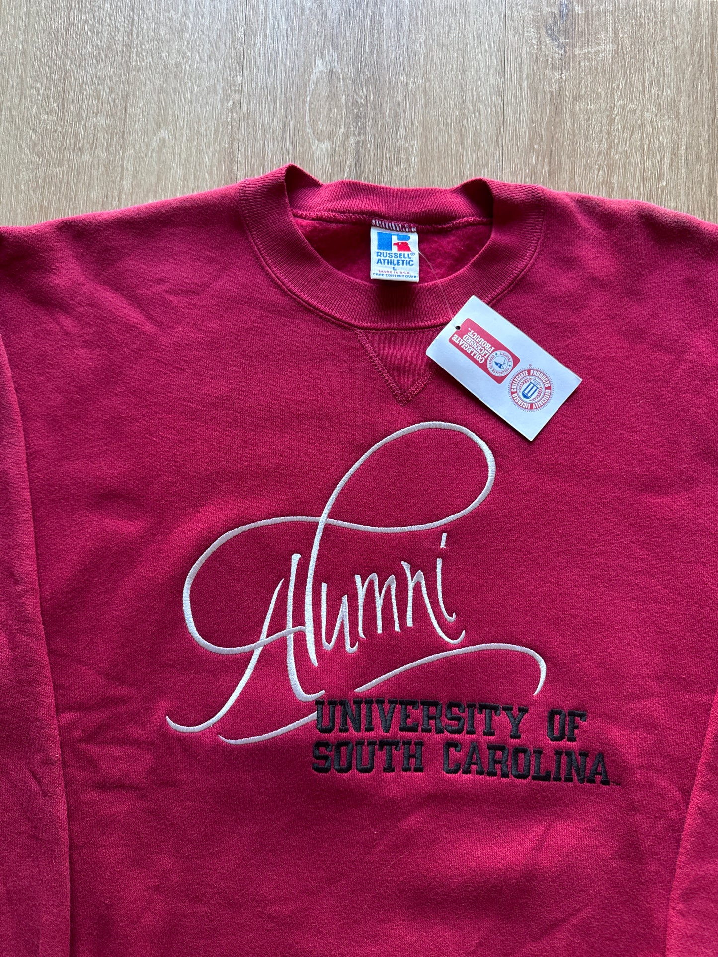 Vintage Russell Athletic University Of South Carolina Gamecocks Sweatshirt