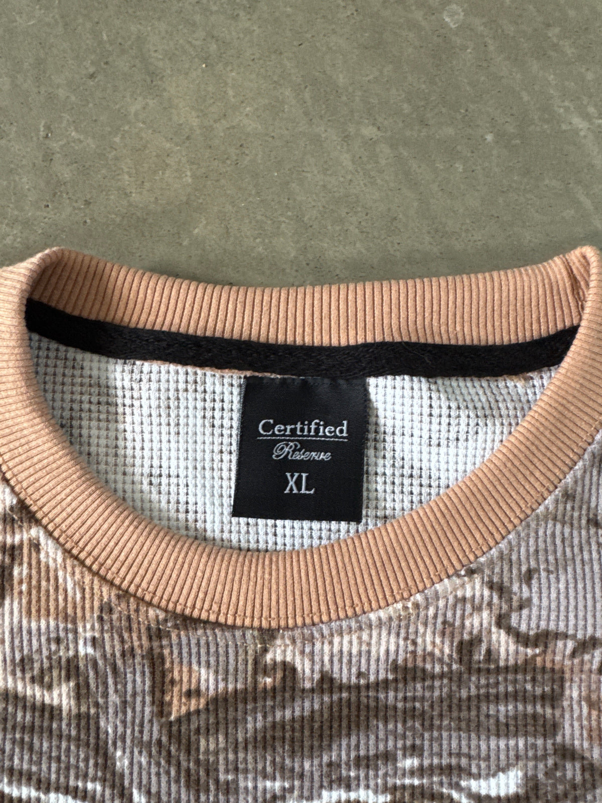 Certified Reserve Lost Youth Forest Camo Thermal Longsleeve